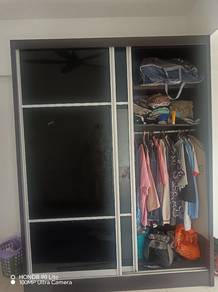 Almari besar hitam premium