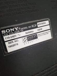 tv LCD 40 inci Sony bravia
