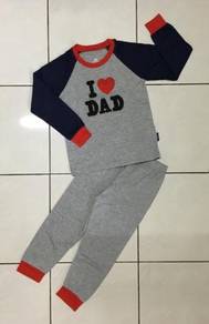 Unisex Pyjamas for Children (I LOVE DAD)