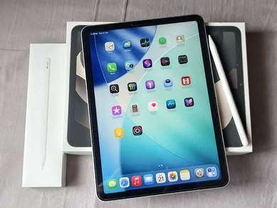 Apple iPad 5th Gen 64GB Starlight c/w Pencil v2