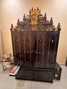 Beautiful Solid Wood Indian Prayer Altar (Mandir)