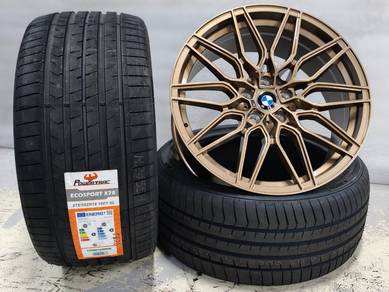 BMW 5 6 Series F10 F06 19" Rim + Tayar R354