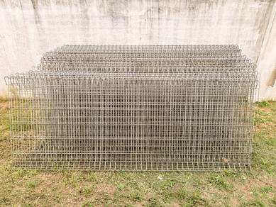 Pagar BRC Galvanized / Pagar Mesh