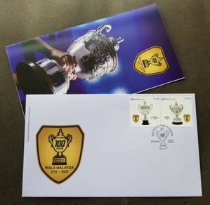 First Day Cover 100 Tahun Piala Malaysia 2021
