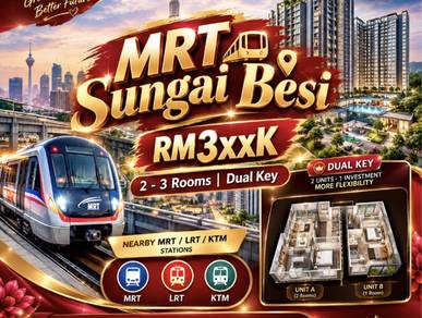 Apartment For Sale in Taman Sungai Besi