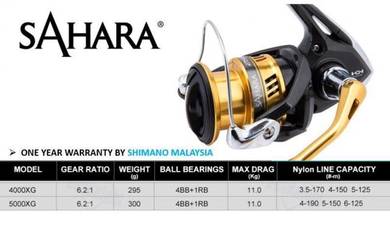 Shimano sahara 4000 & 5000