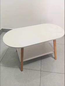 60cm coffee table wood, living table meja kopi