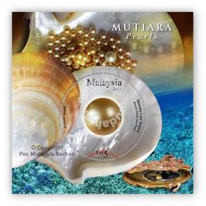 Miniature Sheet Pearls Malaysia 2015