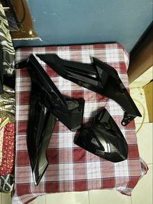 cap & cover side kiri kanan hitam kilat