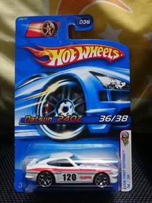 Hotwheels Datsun 240z first edition white