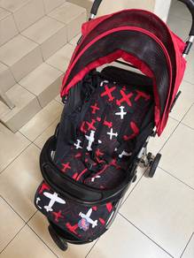 sweet cherry compact fold toddler stroller