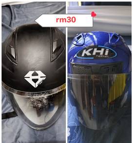 [SIRIM AnPROVED] KHI RR HELMET - BLUE COLOR