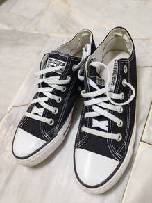 kasut converse low cut bundle black colour
