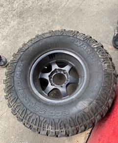 rim ori japan enkei 6x139.7 tayar 33x12.50r15LT