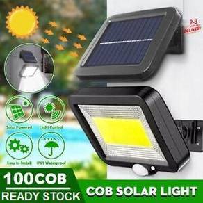 [25.11] LAMPU 100COB LED SOLAR LiGHT MOTION SENSOR