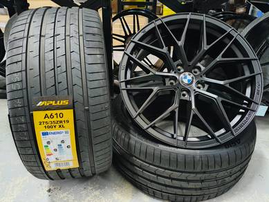 BMW 5 Series F10 19" Flow Formed Rim + Tayar R272
