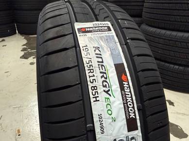 Tayar Baru 195 55 15 hankook kinergy 2026 new tyre
