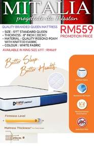 Quality Queen Mattress | Tilam Queen Murah 