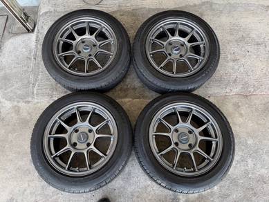 Rim tc105x 15 inch tayar 98% neo gen2 iriz mc3