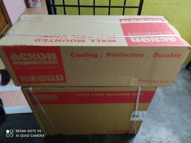 Acson 1.0hp Non Harga Siap Pasang Aircond S1906