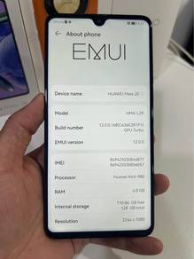 Huawei Mate 20 (6+128GB Ram/My Set)