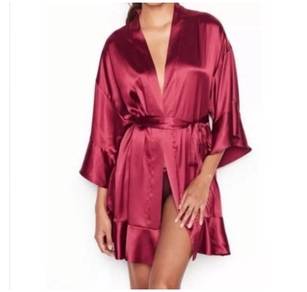 victoria secret robe satin