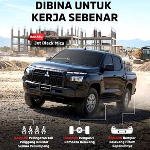 Mitsubishi Triton GL in Jalan Ipoh, KUL
