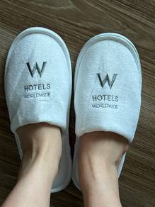 w hotel slipper