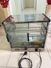 Food Display Warmer with Thermometer