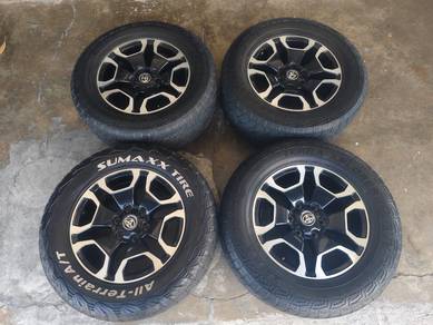 Rim second 18 Toyota hilux Siap Tayar hilux starex