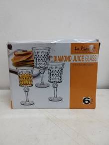 6 Pc Juice Glass New