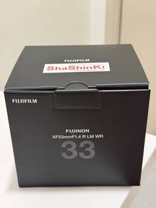 Fujifilm xf33mm f1.4