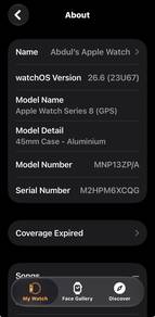 APPLE WATCH S8 45Mm
