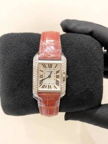 2020 Cartier Tank Anglaise Diamond 18k750 White