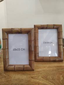 Hand crafted Bamboo Photo Frame Set