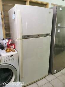 Huge LG Freezer Fridge Big Refrigerator Peti Ais