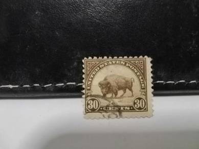 1923 USA Stamp American Baffelo Animal