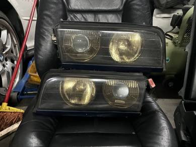 Bmw E38 Exnon Projector Headlamp Yellow Original