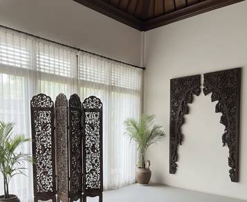 Antique handcarving panel