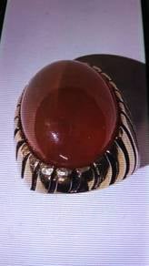 Cincin Batu Akik Laksamana Bintan 