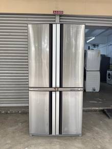 4 Door Sharp Refrigerator Fridge 605L