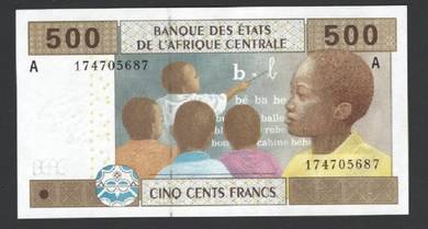 Central African States / Gabon 500 Francs 2002