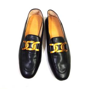 Women's Flat Leather Loafer Shoes big size eur42
