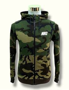 Nike Woodland Camo Hoodie Size S fit M