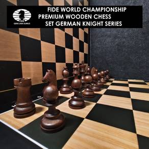 FIDE World Championship Premium Wooden Chess Set