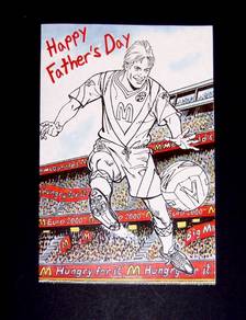 McDonald's Euro 2000 Happy Father's Day Card
