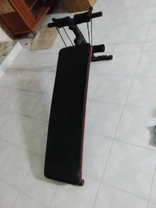 bench press / kerusi situp/push-up