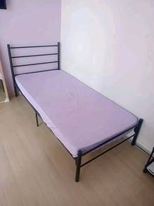 katil single siap tilam