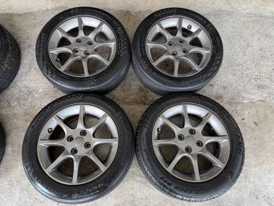Rim original alza advance grey 15 inch myvi axia