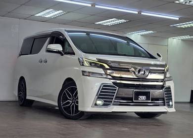 2015 Toyota Vellfire Z G-EDITION